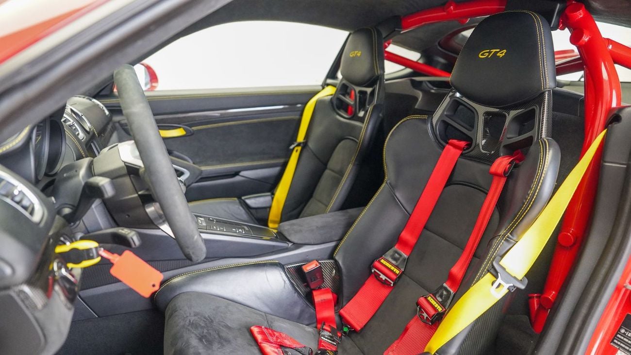 Porsche 718 Cayman 718 Cayman GT4 | AED 21,724 PM | Up to 3 Years Warranty Unlimited | GCC