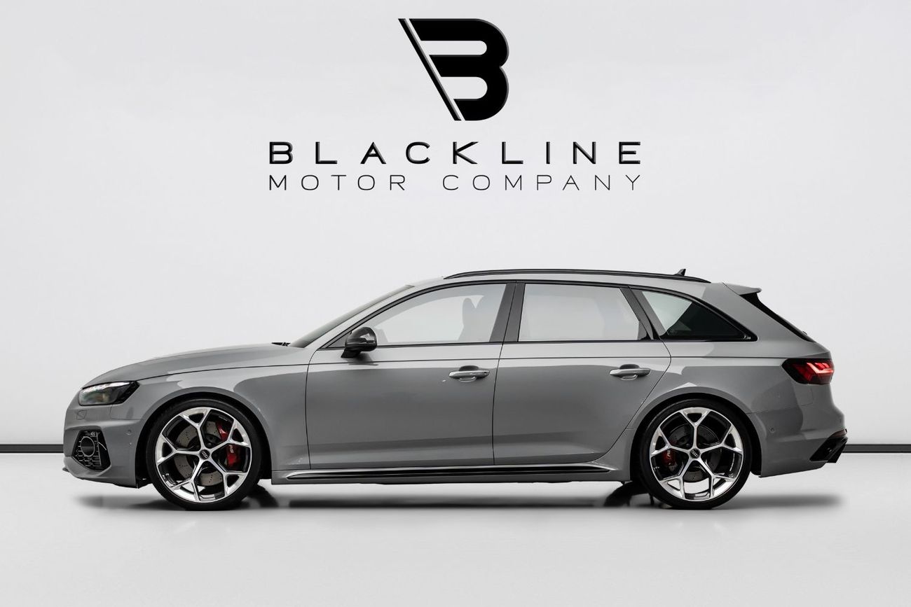 أودي RS4 2024 Audi RS4, 2027 Audi Warranty + 2029 Audi Service Contract, Carbon Bucket Seats, Low KMs, GCC