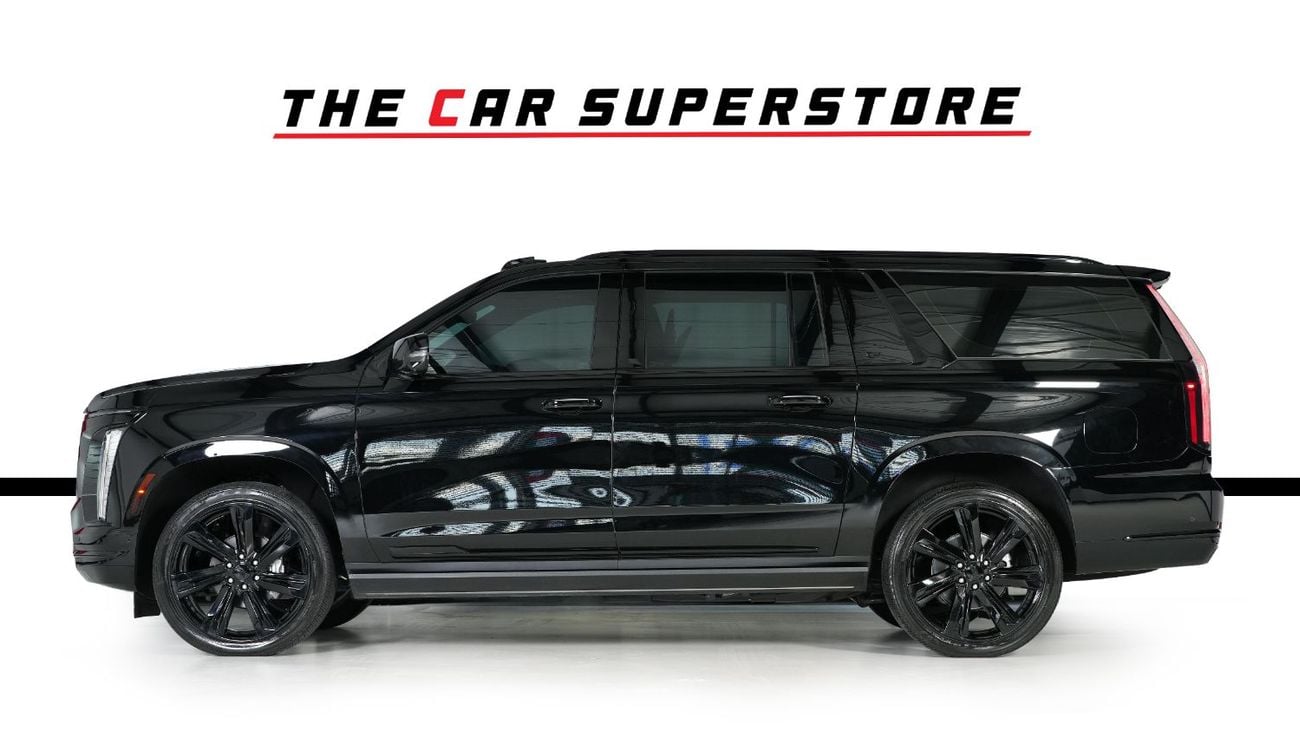 Cadillac Escalade  ESV- GCC- new shape-low mileage- Agency warranty and service