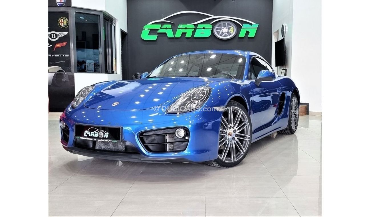 Porsche 718 Cayman Std PORSCHE CAYMAN 2015 GCC IN IMMACULATE CONDITION FULL SERVICE HISTORY FROM PORSCHE FOR 159K AED