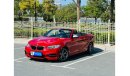 BMW M235i 1340 PM || BMW M235i 3.0 TC || CONVERTABLE ROOF || 0% DP || GCC