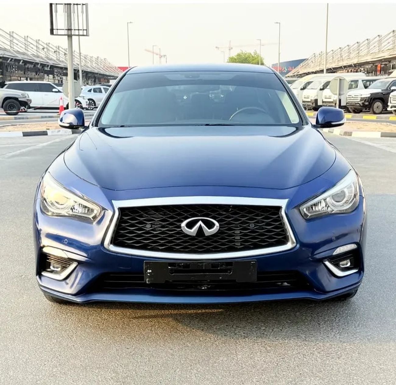 إنفينيتي Q50 LUXE 2.0 turbo GCC Specs, excellent condition