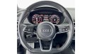 Audi TT 45 TFSI S Line Style Package 2017 Audi TT S-Line, Audi Warranty 2022, Audi Service Contract 2023, Lo