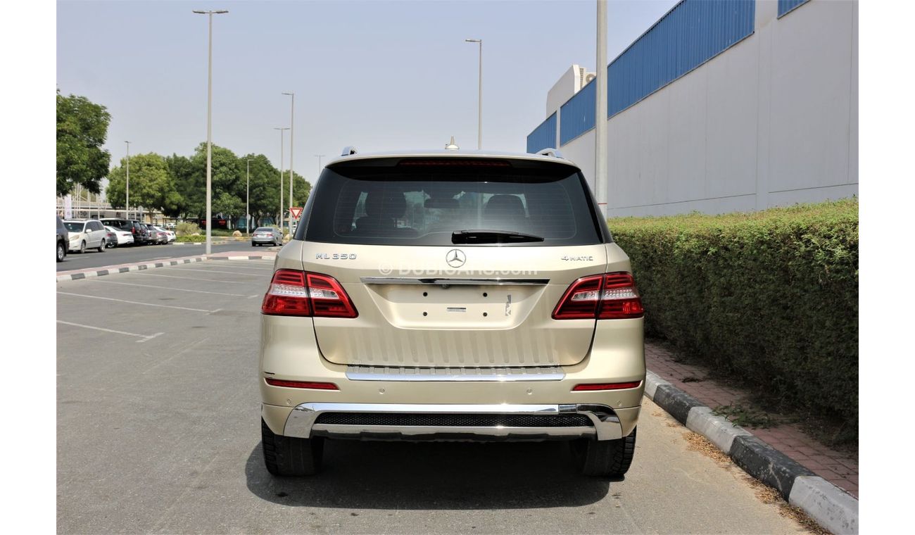 Mercedes-Benz ML 350 MERCEDES ML 350 AMG 4 MATIC GULF SPACE FULL OPTIONS