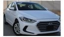 Hyundai Elantra GL Hyundai Elantra 2018 GCC in excellent condition without accidents