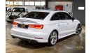 Audi S3 2016 Audi S3, Warranty, Full Service History, Excellent Condition, Low KMs, GCC