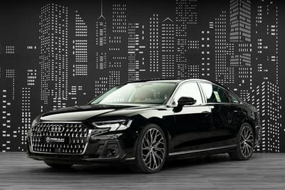 أودي A8 AUDI | A8L QUATTRO 55 | 2026 | GCC SPECS DEALER WARRANTY + SERVICE CONTRACT. Full self-driving capab