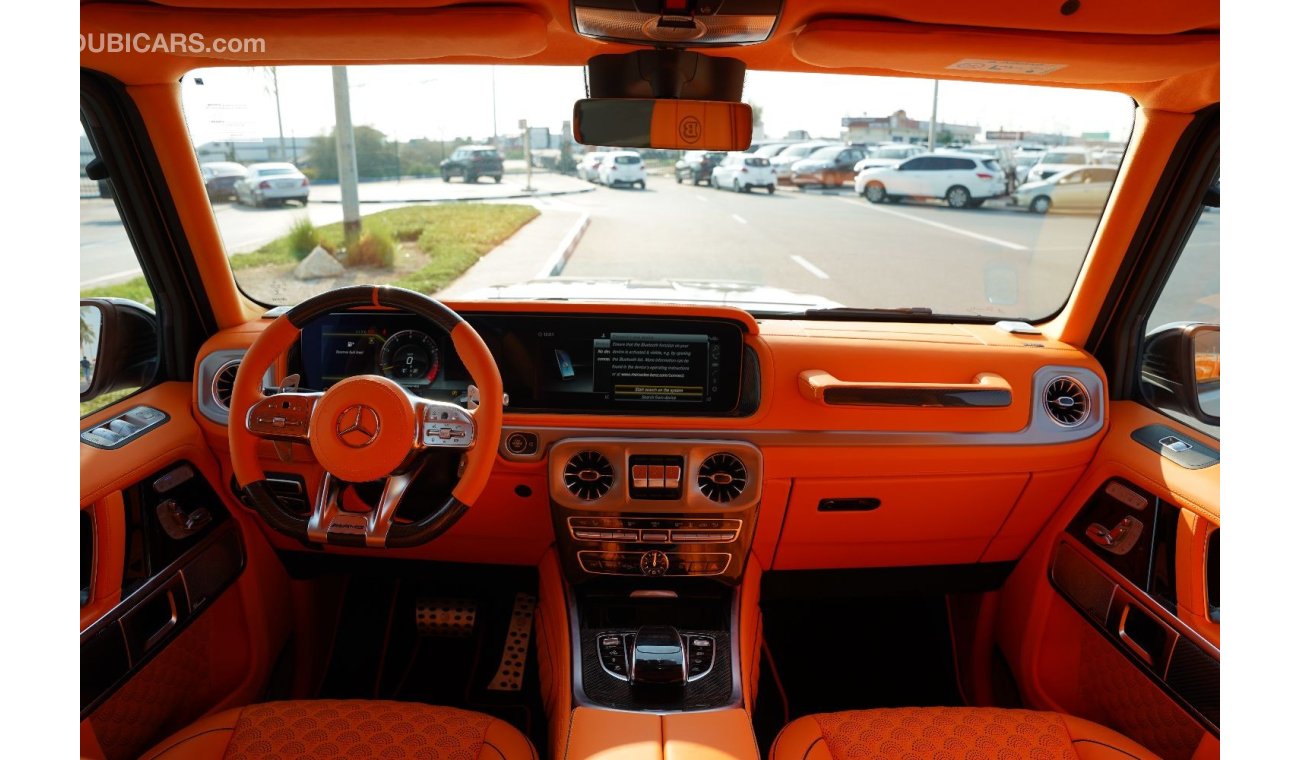 مرسيدس بنز G 63 AMG 2022 Mercedec-Benz BRABUS 800 V8 4.4L White 0 Km