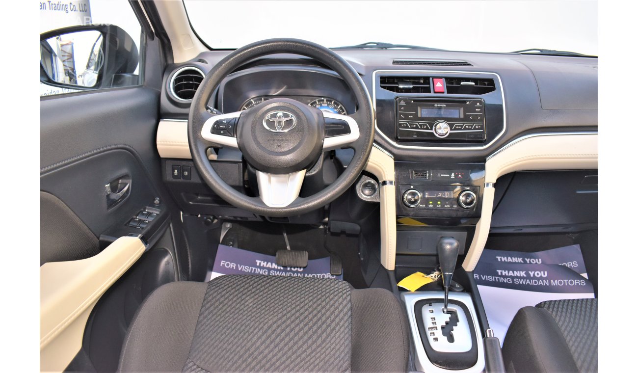Toyota Rush AED 1272 PM | 1.5L EX  DUAL VVT-I GCC WARRANTY