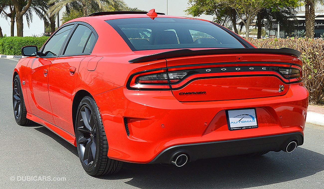 Dodge Charger 2019, Scatpack SRT 392, 6.4L V8 HEMI GCC, 0KM with 3 Years or 100,000km Warranty