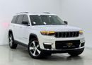جيب جراند شيروكي L Limited 3.6L 2022 Jeep Grand Cherokee L Limited, 2027 Jeep Warranty, Jeep Service Pack, 7 Seater,