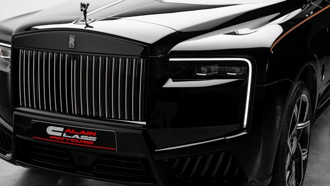 Rolls-Royce Cullinan Black Badge - 2025 - GCC - Under Warranty and Service Contract