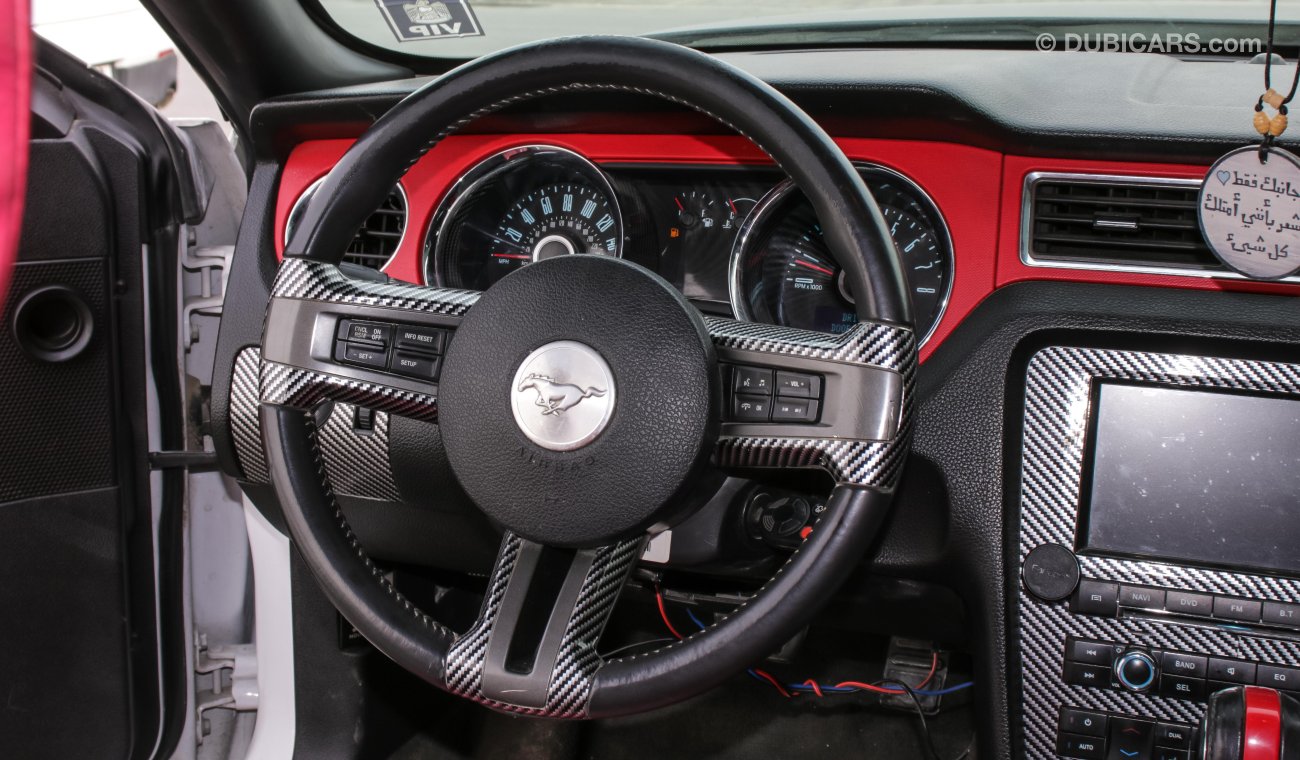 Ford Mustang With Shelby Badge