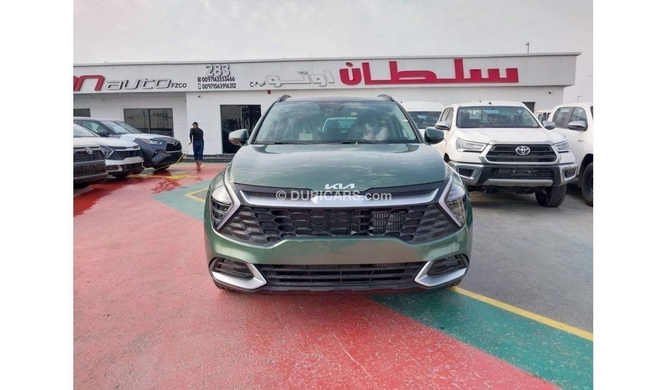 Kia Sportage for Local Use ((HIGH Line)) Turbo 1.6l petrol FWD 2022  Green color , Heated  seats ,Electric tailga