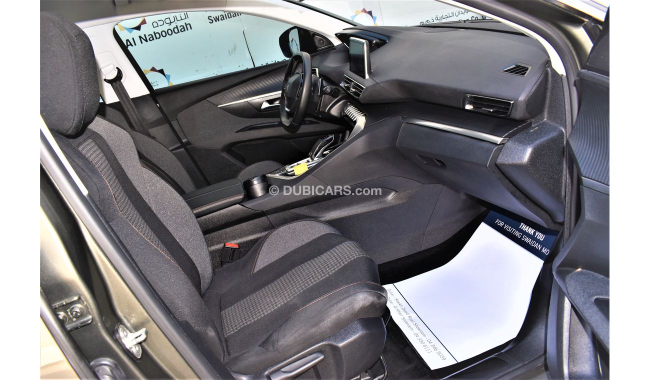 Peugeot 5008 AED 1762 PM | 1.6L ACTIVE GCC AGENCY WARRANTY