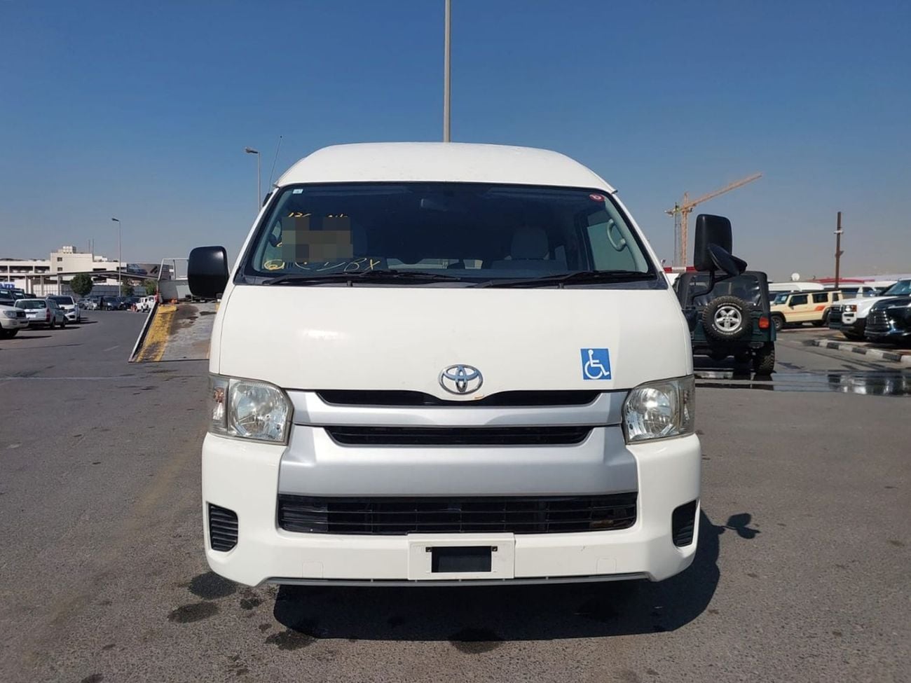 Toyota Hiace (RAMADAN OFFER) TOYOTA HIACE VAN RHD 2014 MODEL 3.0 L DIESEL AUTOMATIC(PM19576)