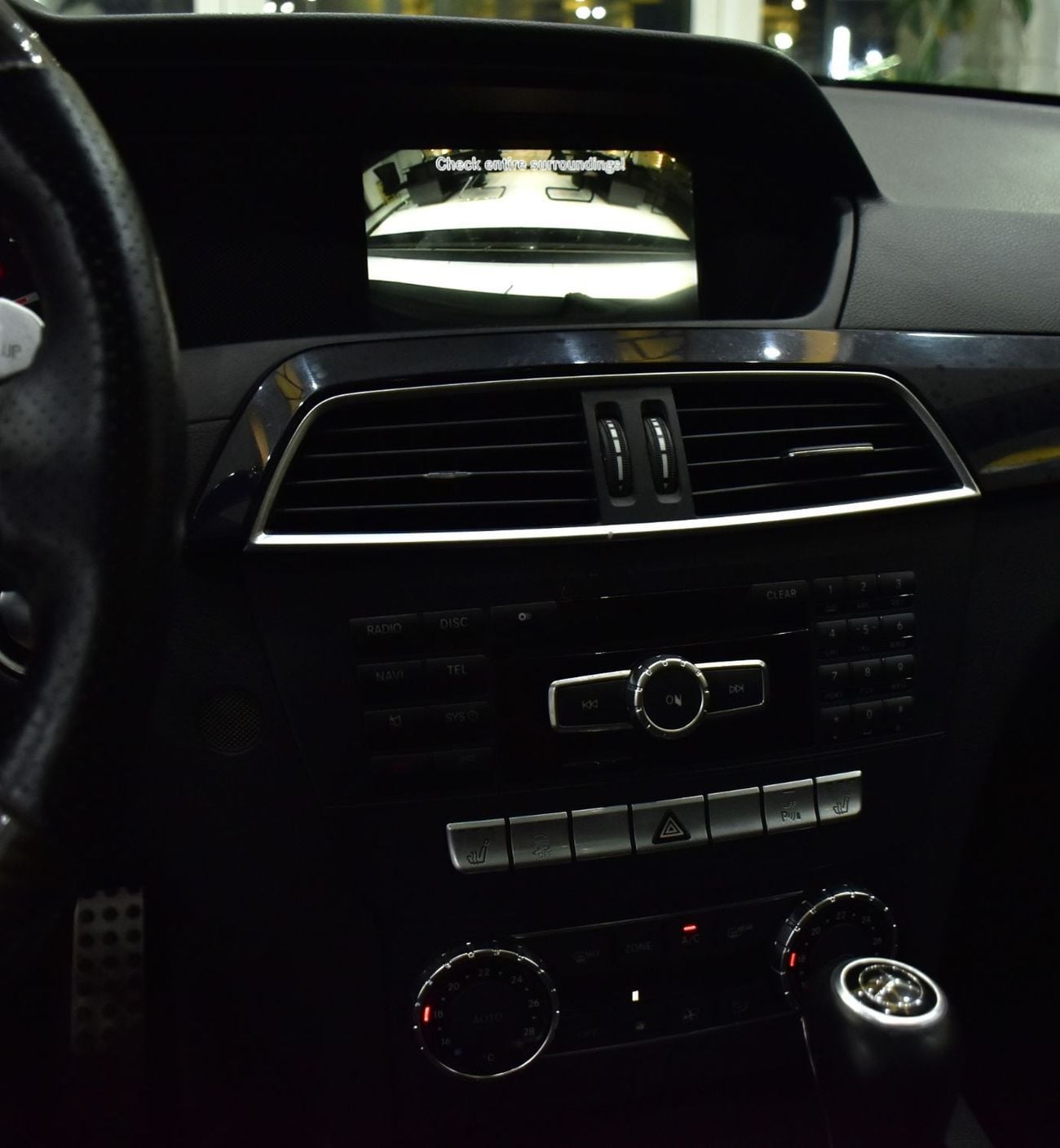 Mercedes-Benz C 63 AMG EXCELLENT DEAL for our Mercedes Benz C63 AMG ( 2013 Model ) in Black Color GCC Specs