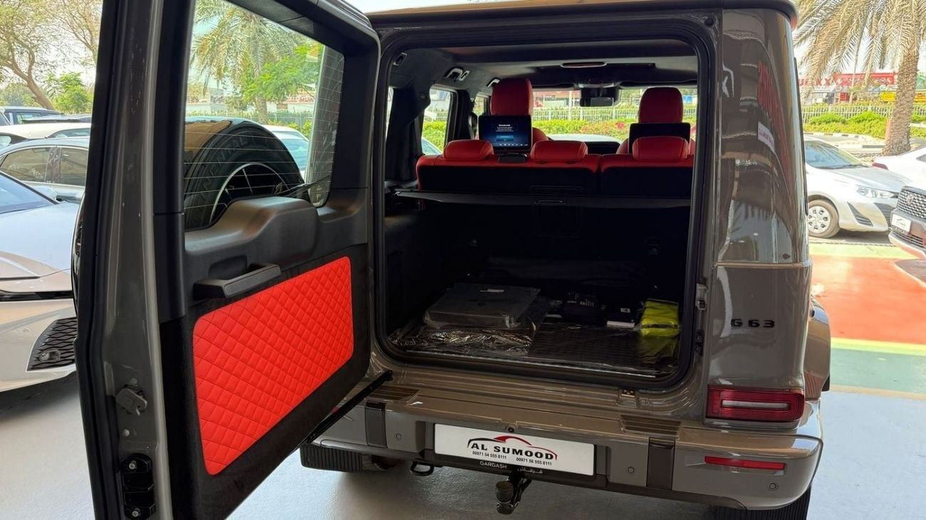 Mercedes-Benz G 63 AMG Mercedes-Benz AMG G63 4.0L 4x4 V8 Biturbo Night Package | 2025 | 0KM | GCC