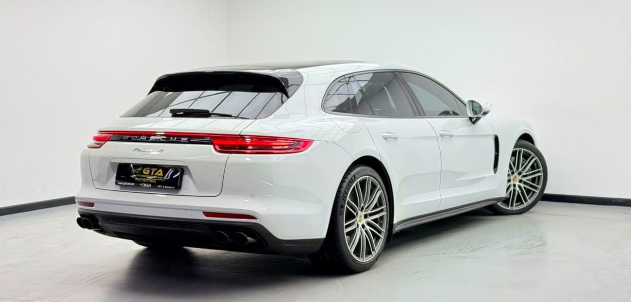 Porsche Panamera 4 SPORT TURISMO 2018 Porsche Panamera 4 Turismo, Full Porsche Service History, Sport Chrono Package, GCC