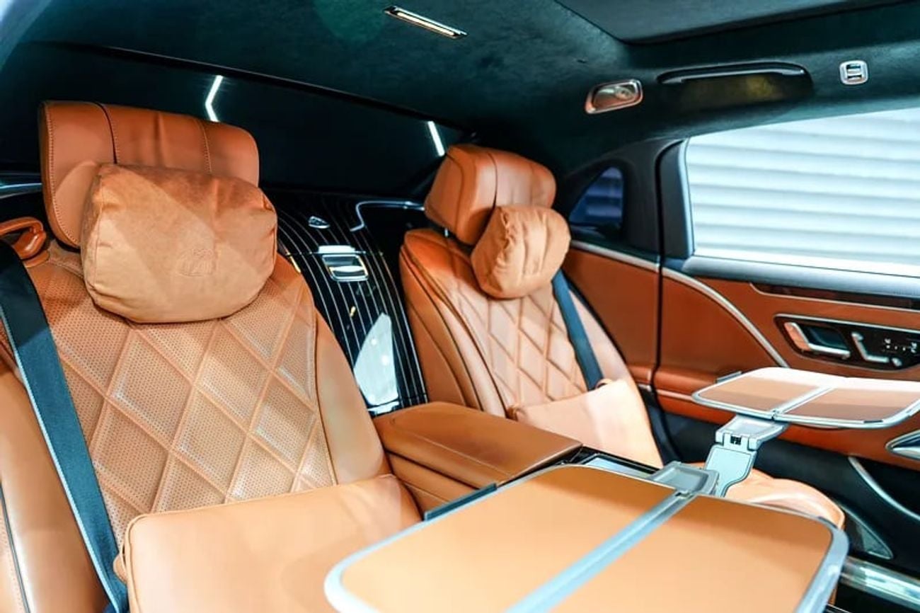 Mercedes Maybach S680 Maybach Maybach Rear Executive Package, Burmester 4D Audio, Gargash Warranty + Service!!
