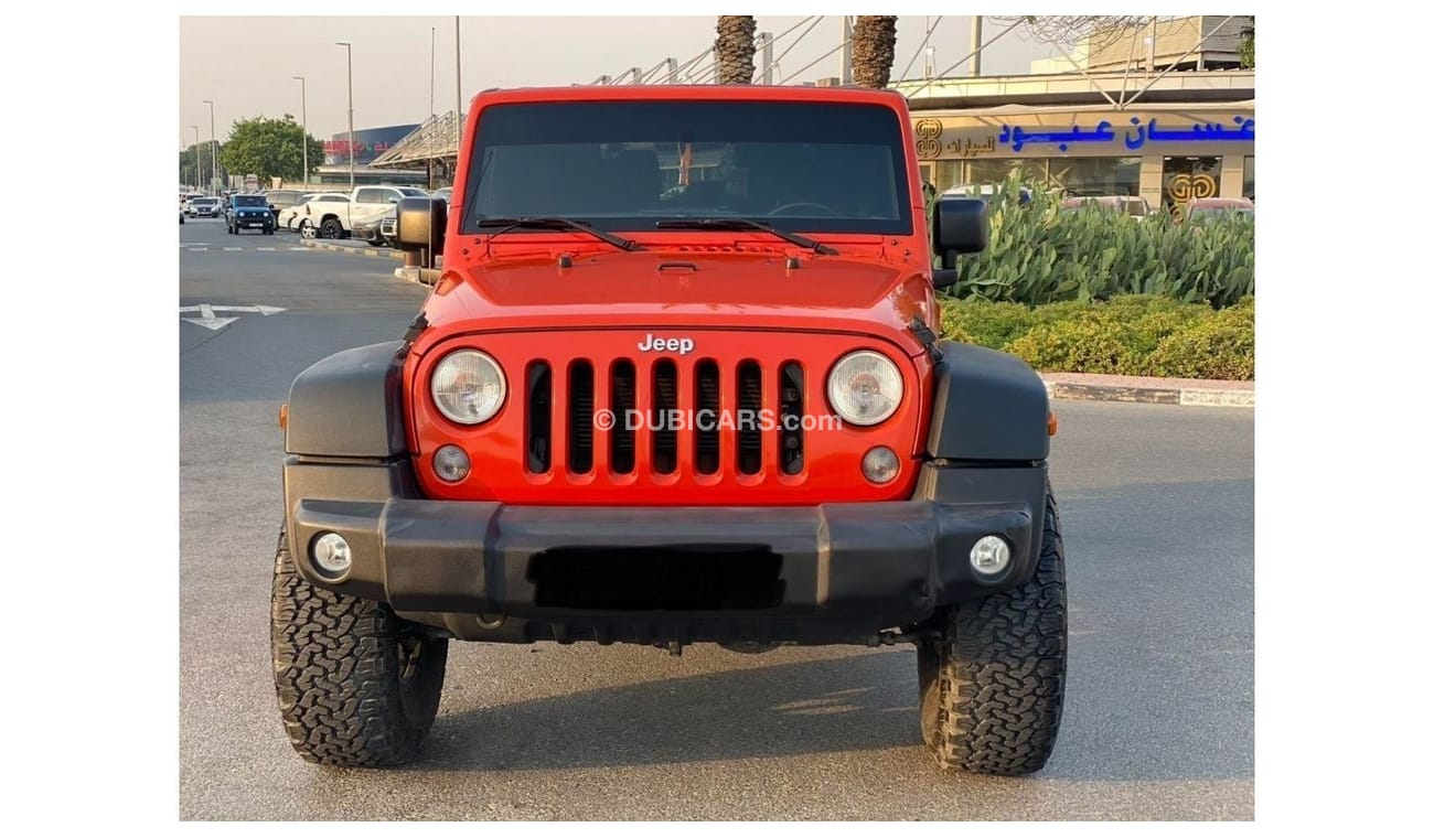 Jeep Wrangler Sport GCC SPEC NEAT AND CLEAN CAR