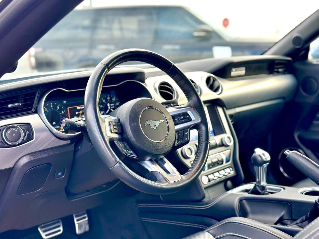 فورد موستانج Ecoboost Premium Coastal Edition | Monthly 1550/- | 0% DP | Lane Assist | # 50228