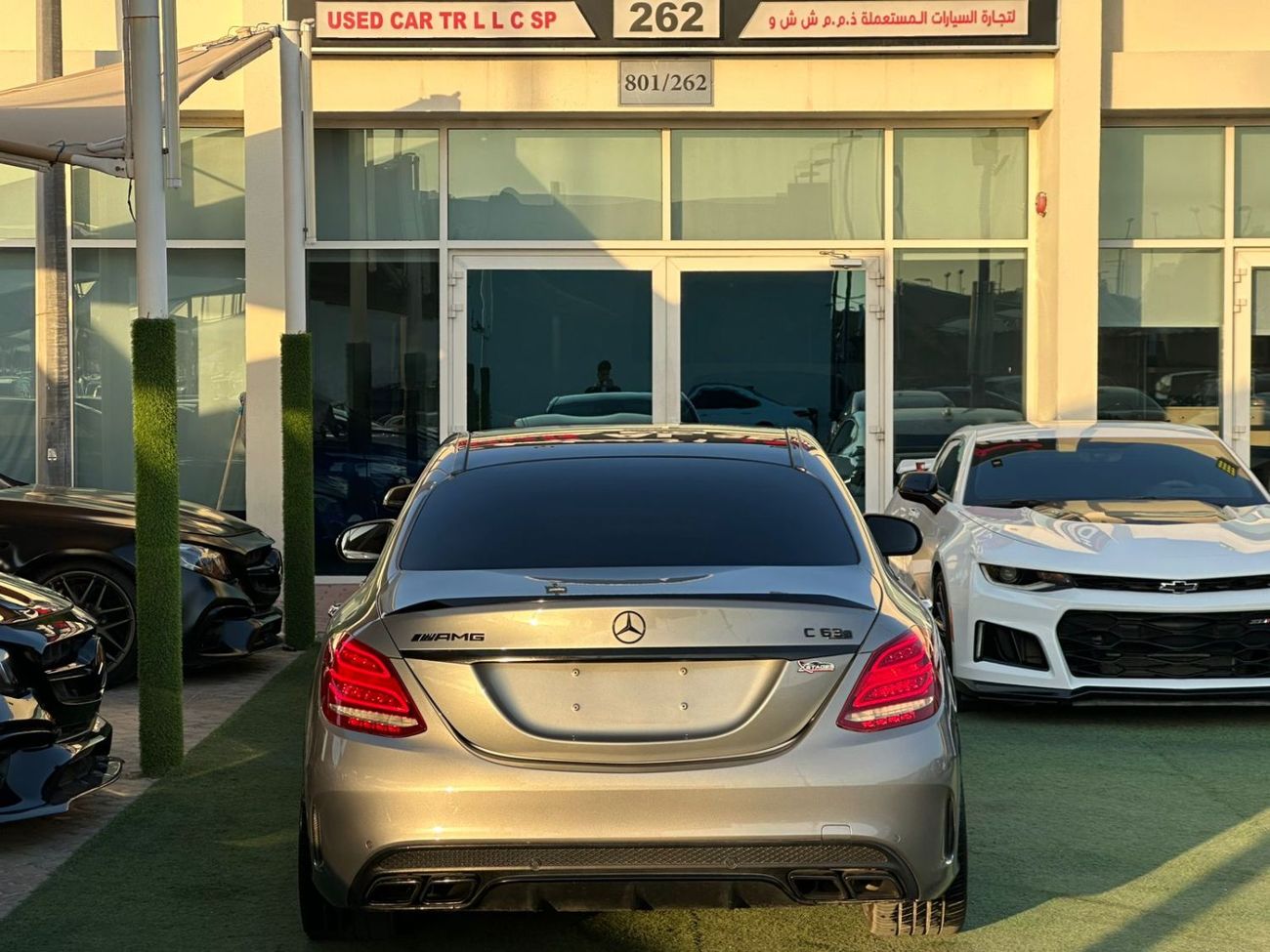 مرسيدس بنز C 63S AMG مرسيدس بنز AMG C63S خليجي 2015 بحاله ممتازه