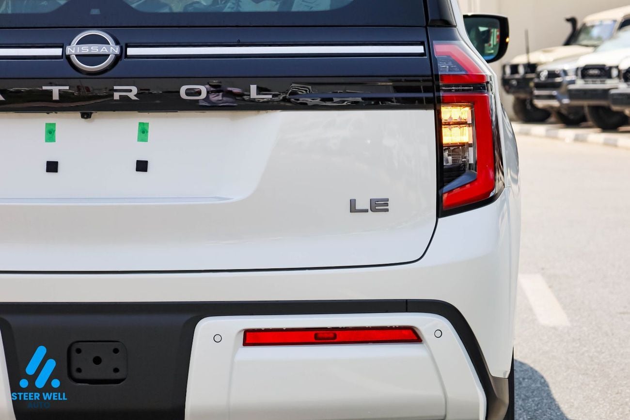 Nissan Patrol LE T2 3.5L V6 AWD 9AT 2026 | 8-Seater | Power Tailgate | 18” Alloy Wheels | Full Safety