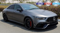 Mercedes-Benz CLA 45 AMG S 2020  4MATIC , GCC, 0KM With 2 Yrs open Mileage 3 Yrs or 60K KM Servs @EMC