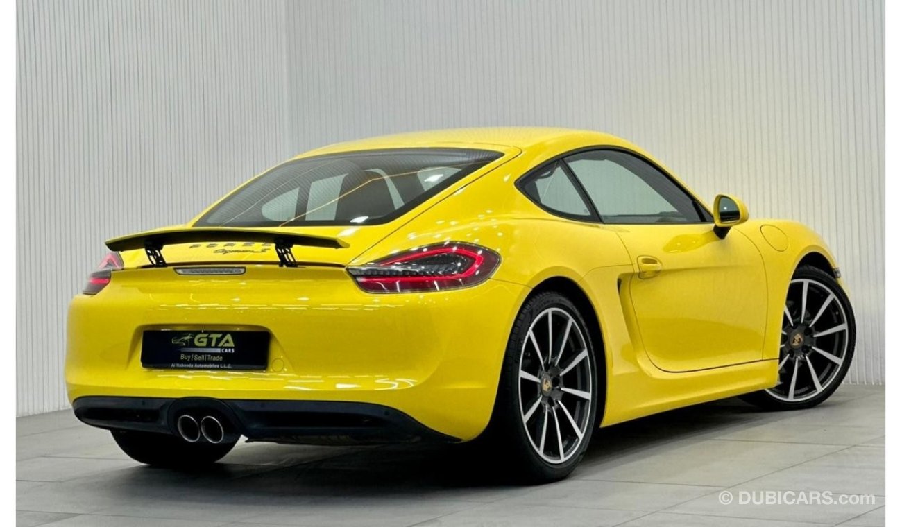 Porsche Cayman S 2014 Porsche Cayman S, Full Porsche Service History, Low KMS, GCC Specs