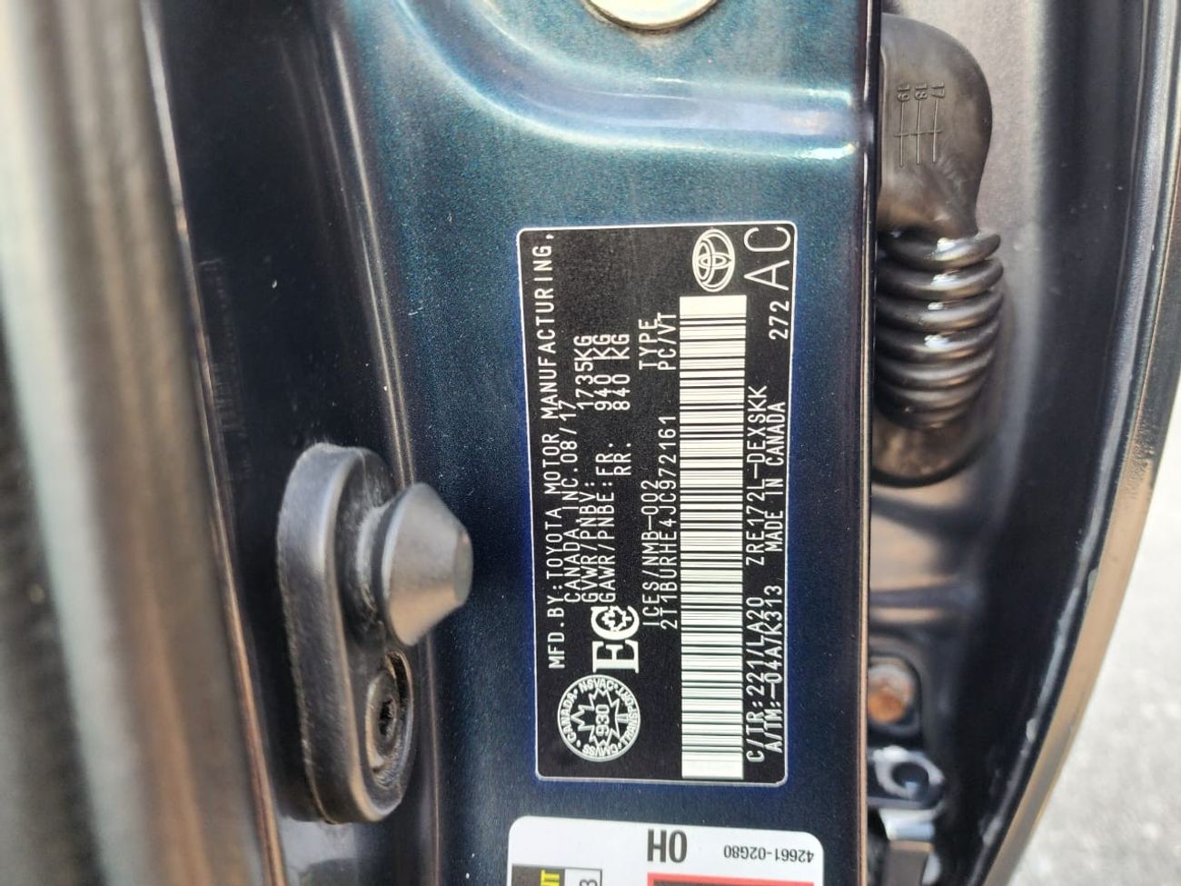 Toyota Corolla TOYOTA COROLLA XSE 2018 FULL OPTION