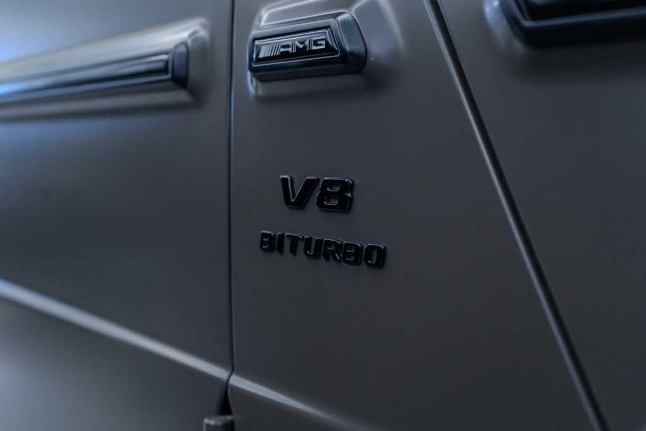 Mercedes-Benz G 63 AMG Std 4.0L 2020 Mercedes Benz G63 AMG, Full Service History, Special Order Designo Magno, Low Kms