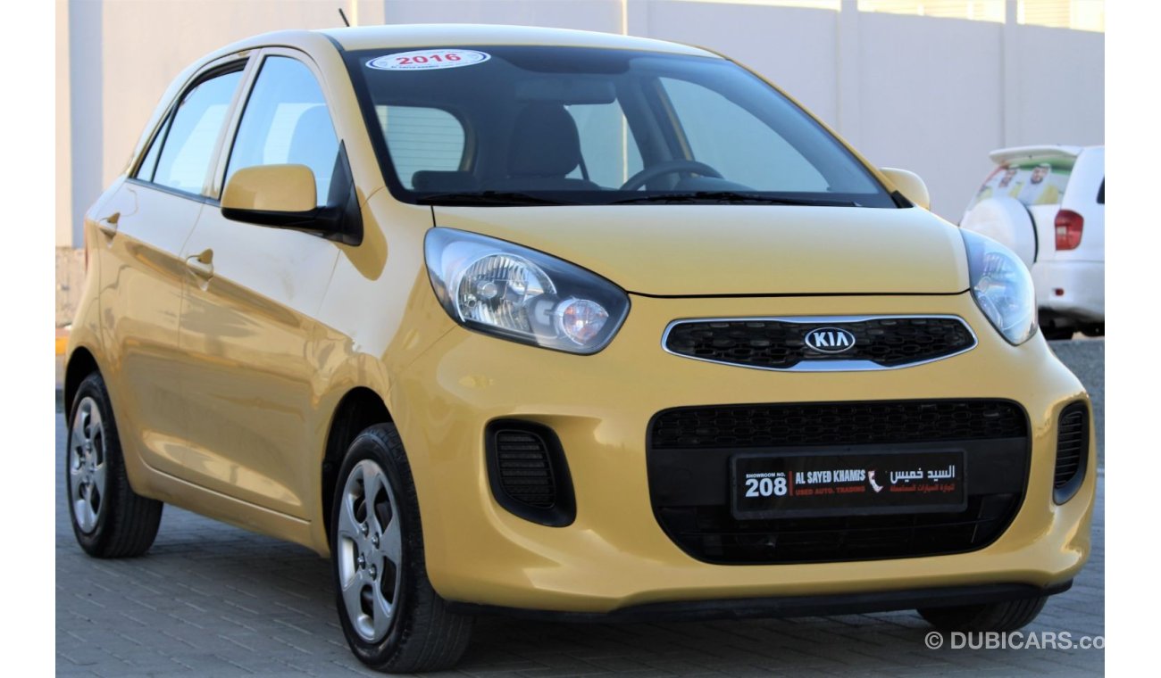 Kia Picanto Kia Picanto 2016 GCC in excellent condition without accidents, very clean from inside and outside