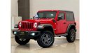 Jeep Wrangler 2018 Jeep Wrangler Sport JL, Jeep® Warranty, Service History, GCC