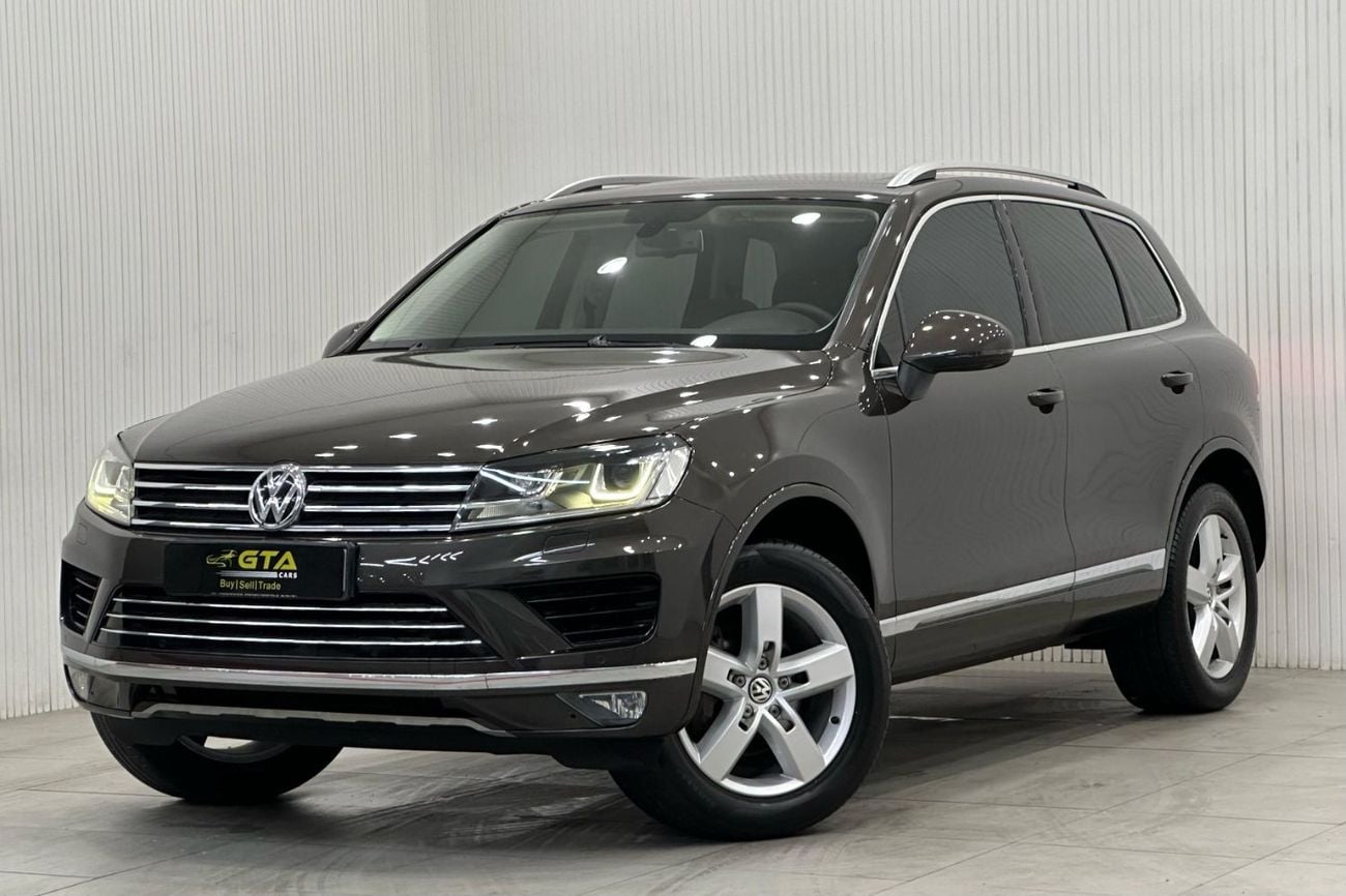 Volkswagen Touareg 2016 Volkswagen Touareg, Service History, Excellent Condition, GCC