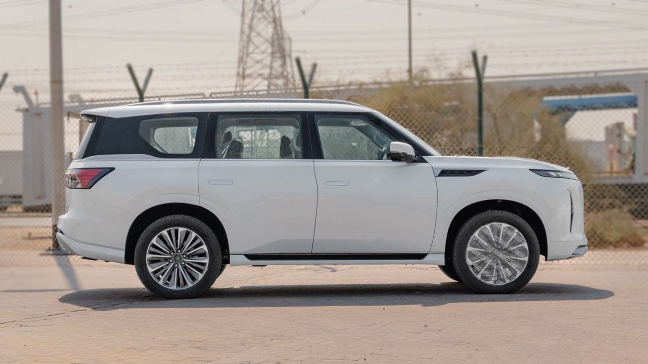 إنفينيتي QX80 2026 Infiniti QX80 Sensory 3.5L AT Petrol (White-Tan)