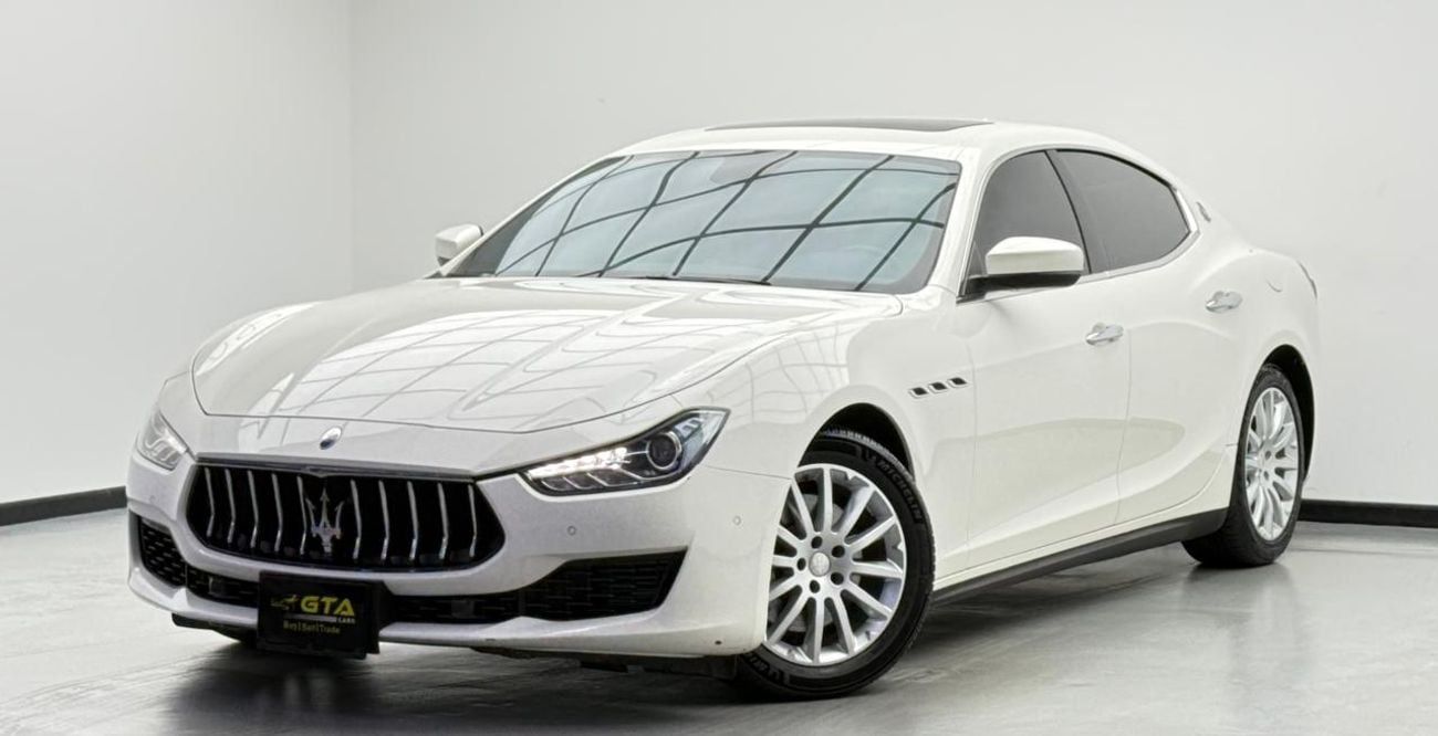 Maserati Ghibli 2020 Maserati Ghibli, Warranty, Fully Loaded, Excellent Condition, GCC