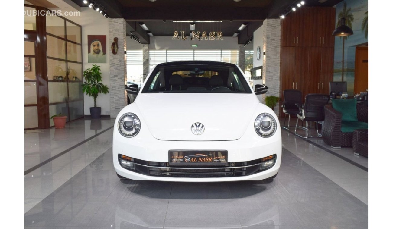 Volkswagen Beetle صبغ وكاله  SEL | GCC Specs | Excellent Condition | Original Paint | 2.0L | Single Owner