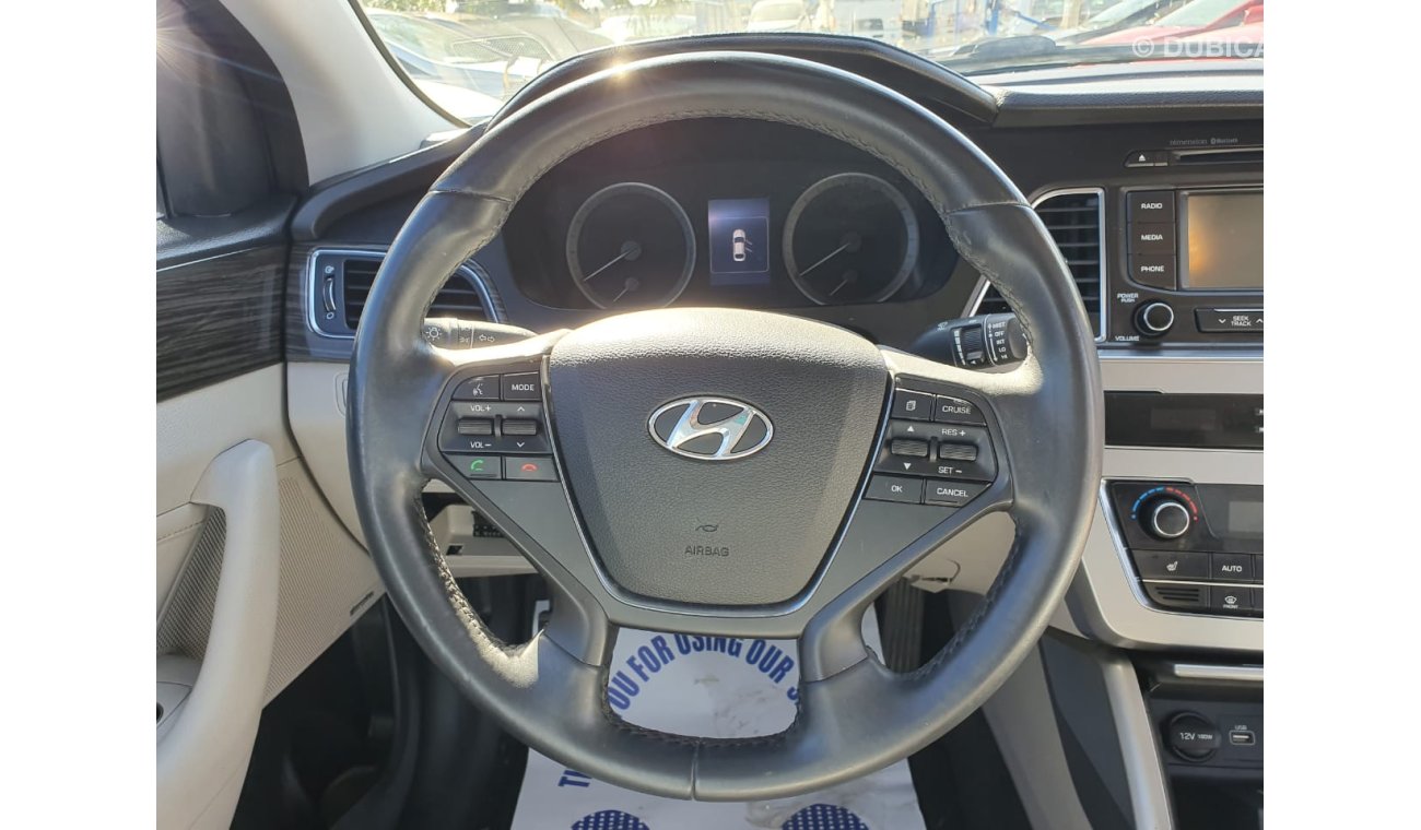 Hyundai Sonata LTD EDITION GCC RTA PASSED - Full option - Leather seats - Push start - Power seats