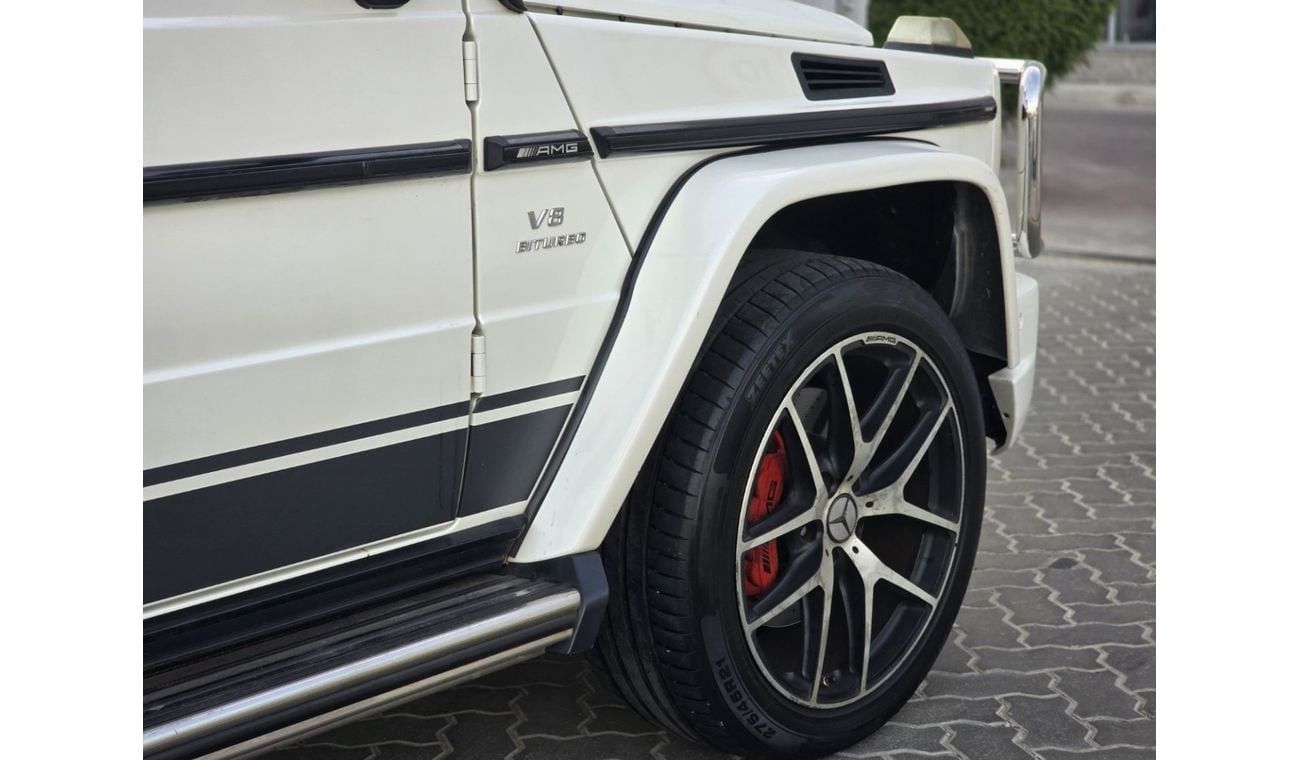 Mercedes-Benz G 63 AMG Std 5.5L MERCEDES G-63 AMG 2016 GCC ORGINAL PAINT // ACCIDENT FREE // PERFECT CONDITION
