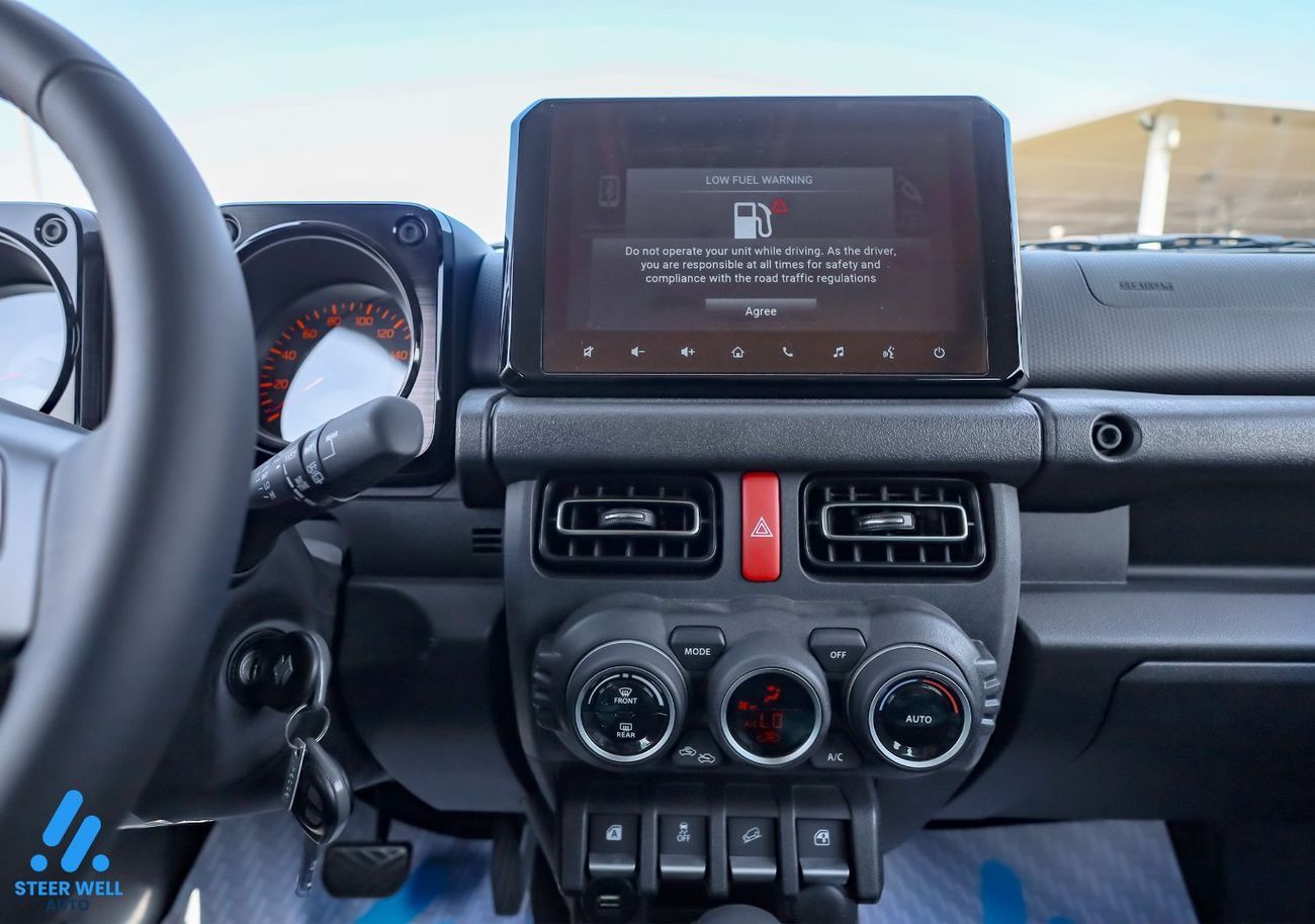 Suzuki Jimny 1.5L 4x4 GLX 2025 | 9 inch Display | Hill Decent Control | Headlamp Washers| Rear Camera| Parking Se