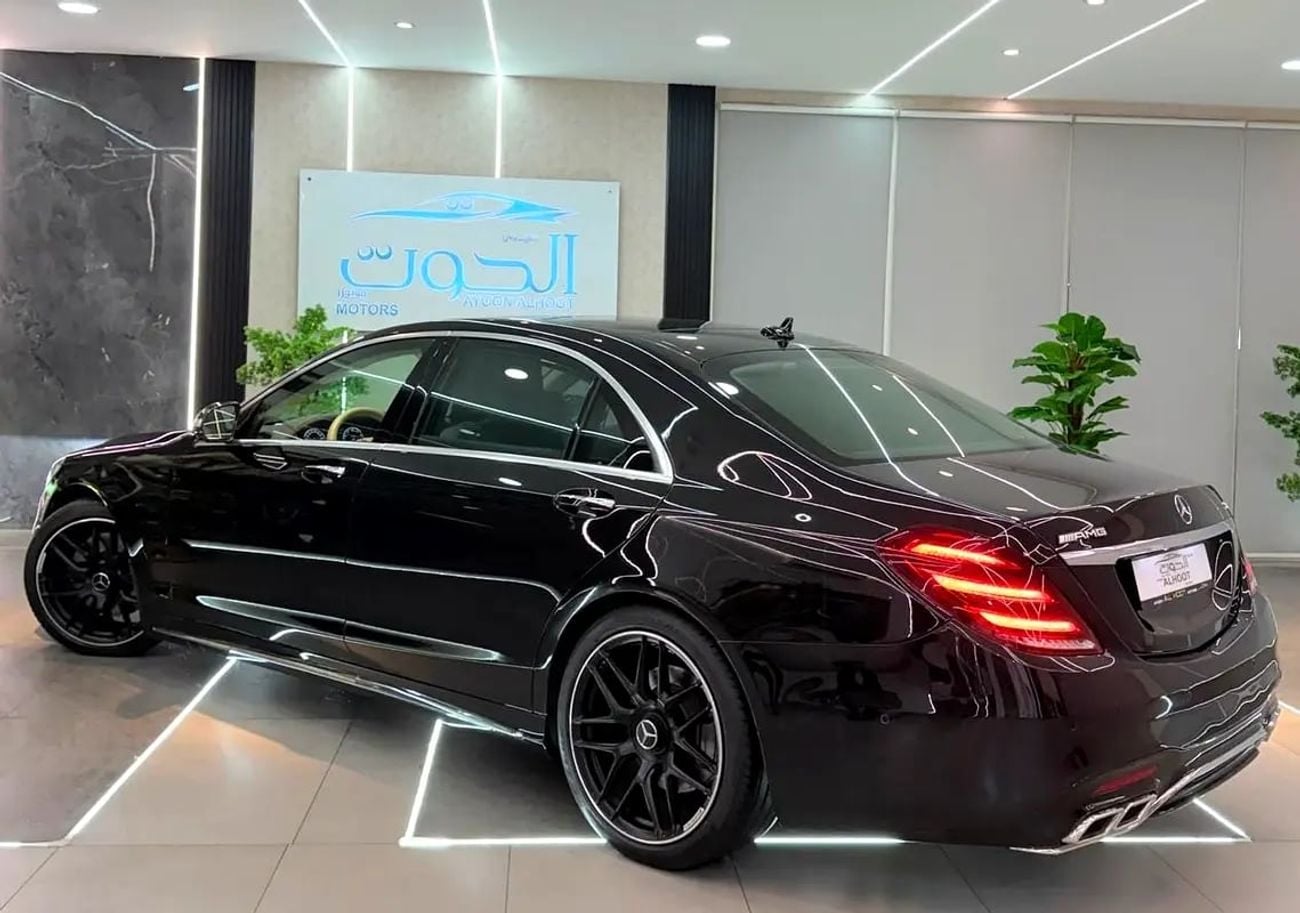 مرسيدس بنز S 400 AMG ELITE MERCEDES S400 _ S63 KIT AMG || GCC || FREE ACCIDENTS || RECENTLY SERVICED || REAR SCREENS