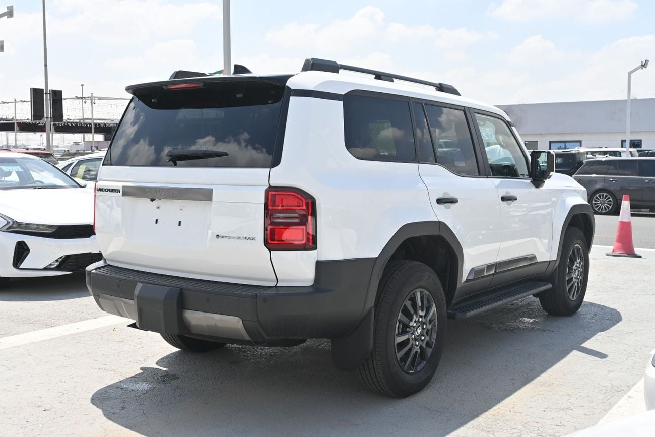 تويوتا برادو Toyota LC Prado, i-Force Max 2.4L Turbo L4 Hybrid, Color White Model 2025