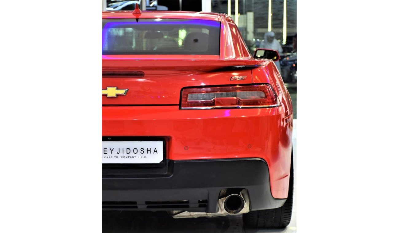 شيفروليه كامارو Amazing Chevrolet Camaro RS 2014 Model!! in Red Color! GCC Specs