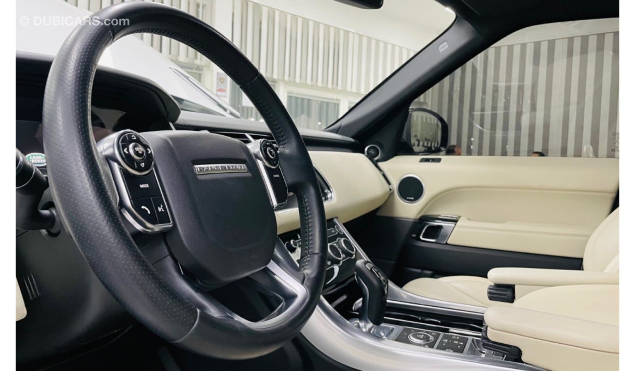Land Rover Range Rover Sport GCC .. FSH .. Perfect Condition .. HSE .. Top Range .. V6 .