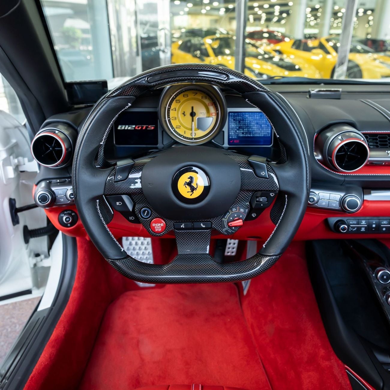 Ferrari 812 2023 FERRARI 812 GTS ( FULL CARBON BODY ) DONE ONLY 1200KM