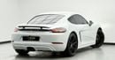 Porsche 718 Cayman 2018 Porsche 718 Cayman S, Full Porsche Service History, Fully Loaded, Excellent Condition, GCC