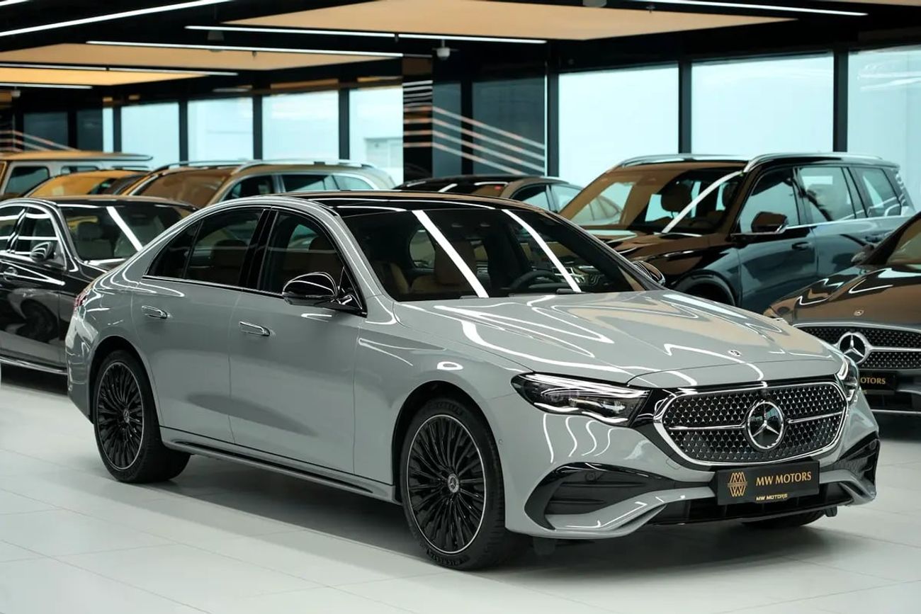 مرسيدس بنز E300 E 300 | GCC 0km | Agency Warranty | AMG Package