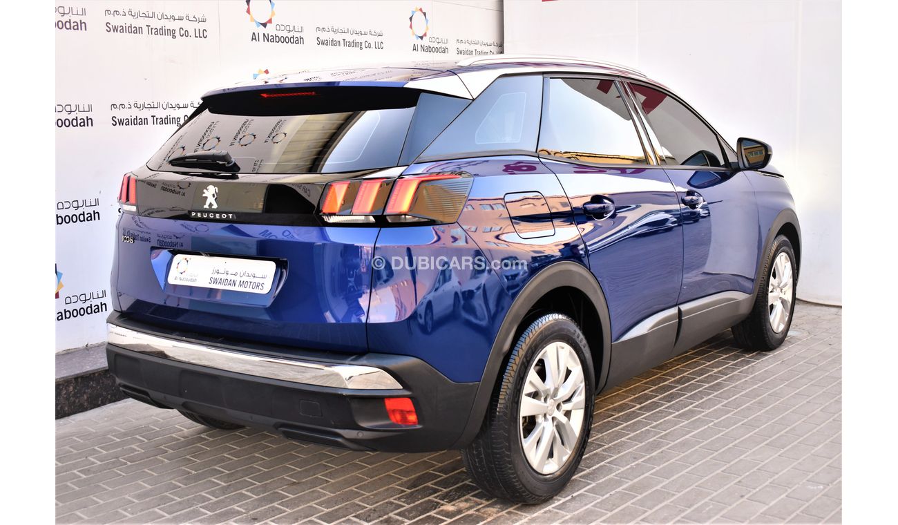 Peugeot 3008 AED 1605 PM | 1.6L ACTIVE GCC AGENCY WARRANTY