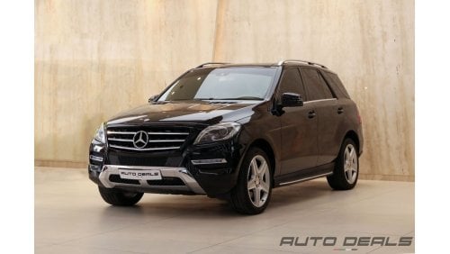 Mercedes-Benz ML 350 Std 4 Matic Blue Efficiency | 2013 - GCC - Perfect Condition - Service History Available | 3.5L V6